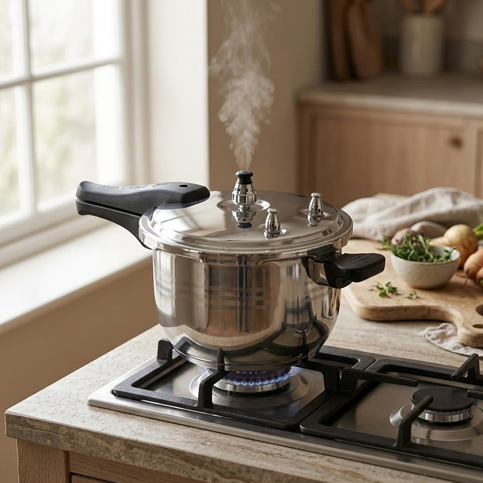 5L Commercial Grade Stainless Steel Pressure Cooker With Seal