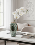 SOGA 35x17cm Green Large Ceramic Flower Vase Elegant Living Room Home Decor