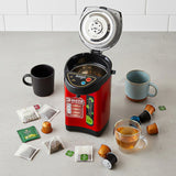 SOGA 4.2L Red Stainless Steel Electric Kettle Water Boiler with 3 Dispensing Modes