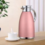 Soga 2.3L Rose Color 3-Layer Vacuum Insulated Water Bottle