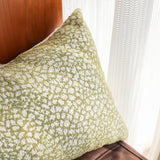 SOGA 35cm Modern Two-Tone Textured Block Design Throw Pillow