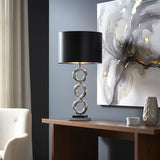SOGA Simple Industrial Style Table Lamp Metal Base Desk Lamp