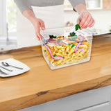 SOGA 6-Pack 200mm Clear Gastronorm GN Pan 1/2 Food Tray Storage