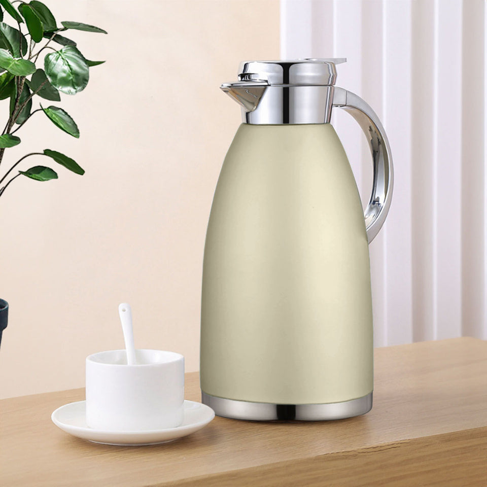 Soga 2.3L Gold Color 3-Layer Vacuum Insulated Water Bottle