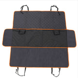 SOGA 2X 600D Oxford Cloth Waterproof Dog Car Cover Back Seat Protector Hammock Pet Mat Black