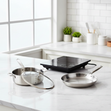 SOGA Kitchenware Bundle – Smart Induction Cooktop, 30cm Saucepan & 28cm Fry Pan