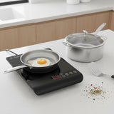 SOGA Kitchenware Bundle – 35.5cm Smart Induction Cooktop, 30cm Saucepan & 28cm Fry Pan