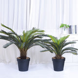 SOGA 155cm Artificial Indoor Cycas Revoluta Cycad Sago Palm Fake Decoration Tree Pot Plant