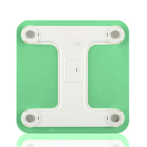 SOGA 180kg Digital Fitness Weight Bathroom Gym Body Glass LCD Electronic Scales Green