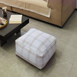 SOGA 40cm Pouf Soft Polyester Cotton Pillow with EPP Particle Insert Home Decor