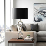 SOGA 2X Simple Industrial Style Table Lamp Metal Base Desk Lamp