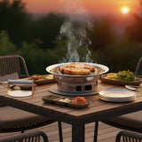 SOGA Kitchenware Bundle – Stainless Steel BBQ Grill, Burger Press & Premium Grilling Plate