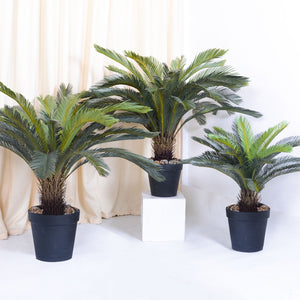SOGA 155cm Artificial Indoor Cycas Revoluta Cycad Sago Palm Fake Decoration Tree Pot Plant