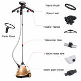 SOGA 2X Garment Steamer Portable Cleaner Steam Iron Gold