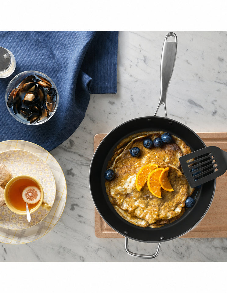SOGA Stainless Steel Non-Stick Induction Fry Pan 36cm