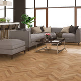 Timbo Solid Oak Chevron Parquet Timber Flooring Premium Quality Floorboards - BOX