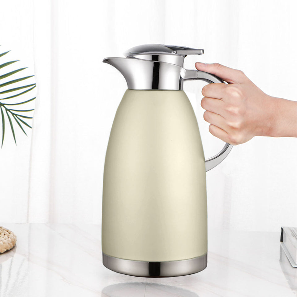 Soga 2.3L Gold Color 3-Layer Vacuum Insulated Water Bottle