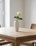 SOGA 35x17cm Plain White Large Ceramic Flower Vase Elegant Living Room Home Decor