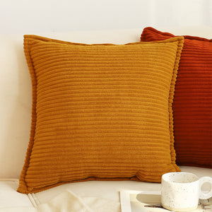 SOGA 50cm Throw Pillow Mustard Wabi Sabi Arches Indoor and Outdoor Kavka for Home Decor