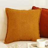 SOGA 50cm Throw Pillow Mustard Wabi Sabi Arches Indoor and Outdoor Kavka for Home Decor