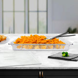 SOGA 4-Pack 65mm Clear Gastronorm 1/2 GN Pans with Lids