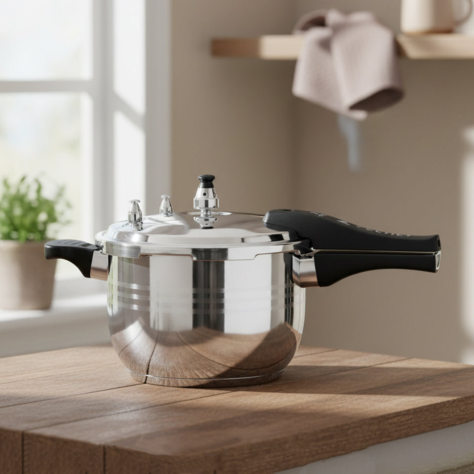 8L Commercial Grade Stainless Steel Pressure Cooker With Seal