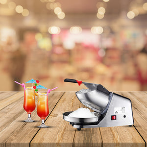 SOGA 2X Electric Ice Shaver Crusher Smoothie Maker 300W