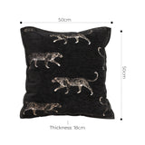 SOGA 50cm Black Throw Pillow Elegant Decorative Cushion Living Room Modern Home Decor