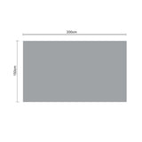 SOGA 150x200cm Warm & Cozy Flannel Polyester Throw Blanket Light Brown