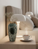 SOGA 35x17cm Green Large Ceramic Flower Vase Elegant Living Room Home Decor