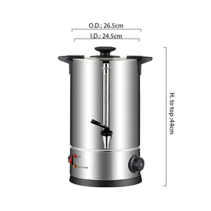 SOGA 2X Electric Water Boiler – 12L Stainless Steel Hot Water Urn