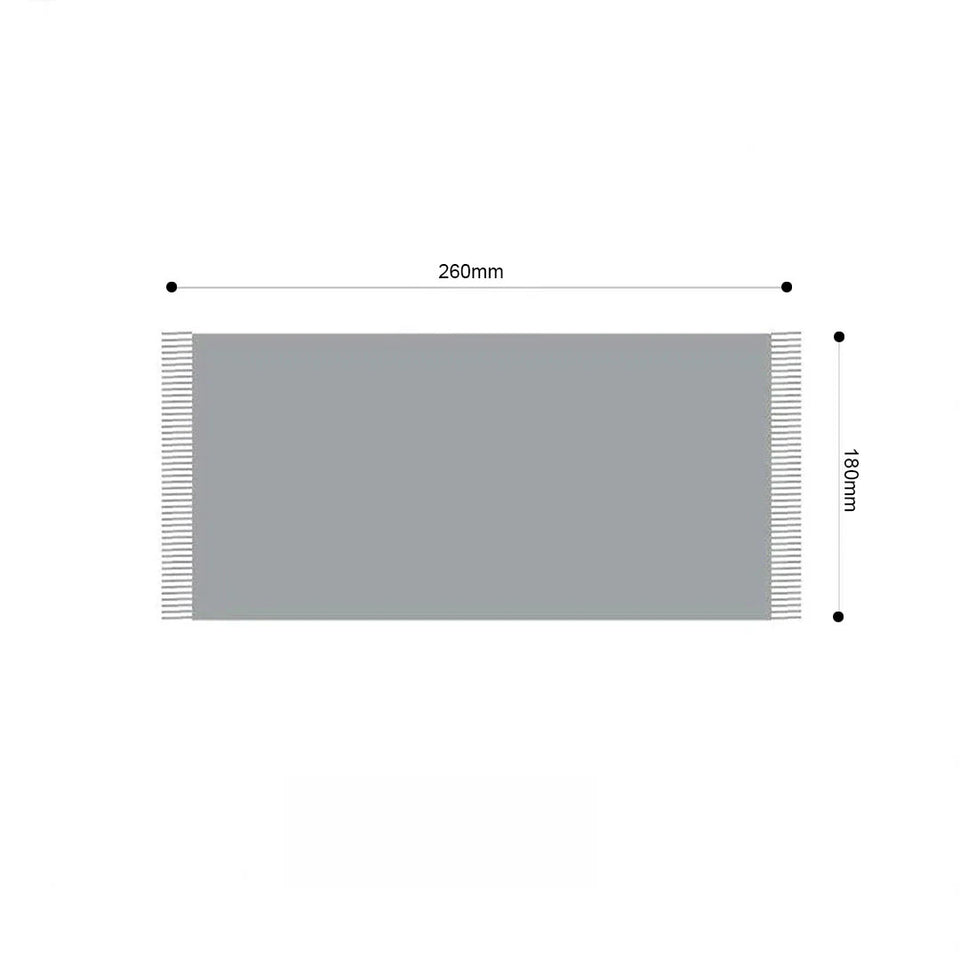 SOGA Two-seater Black Sofa Cover Leopard Print 180x260cm Polyester