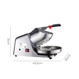 SOGA 2X Electric Ice Shaver Crusher Smoothie Maker 300W