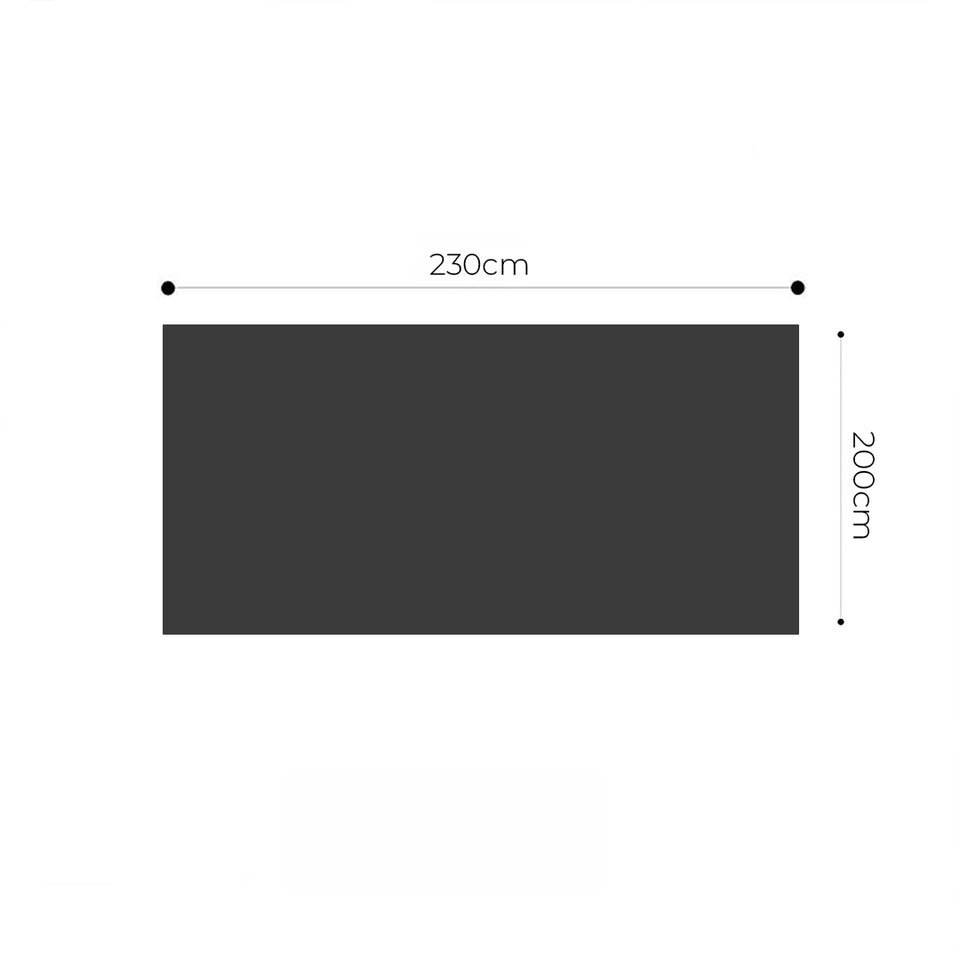 SOGA 200x230cm Throw Blanket White Chenille Fleece Knitted Fabric on One Side Soft Suede