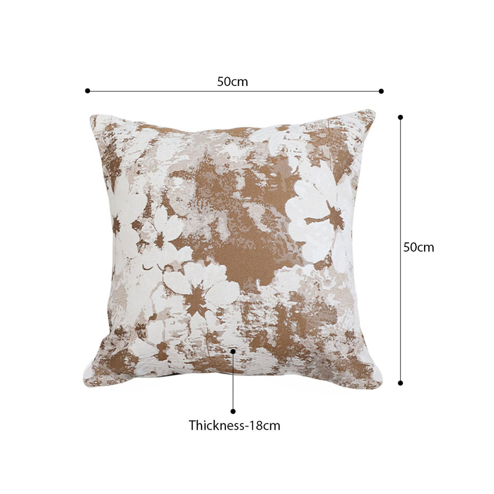 SOGA 50cm Rustic Weathered Paint Effect Decorative Lumbar Throw Pillow