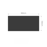 SOGA Off-White Cat Print Throw Blanket 130x160cm Polyester