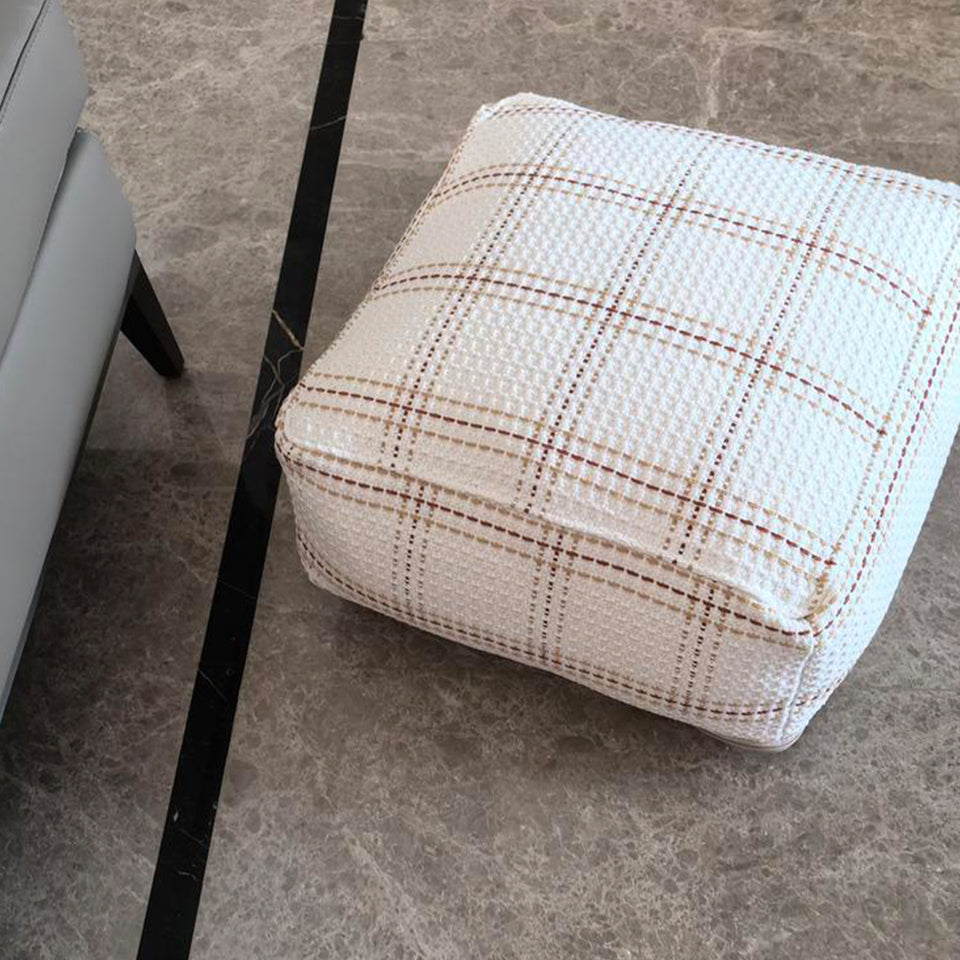 SOGA 40cm Pouf Soft Polyester Cotton Pillow with EPP Particle Insert Home Decor