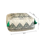 SOGA 2X 50cm Ultra-Comfort Polyester-Cotton Cushion with EPP Particle Support Home Decor