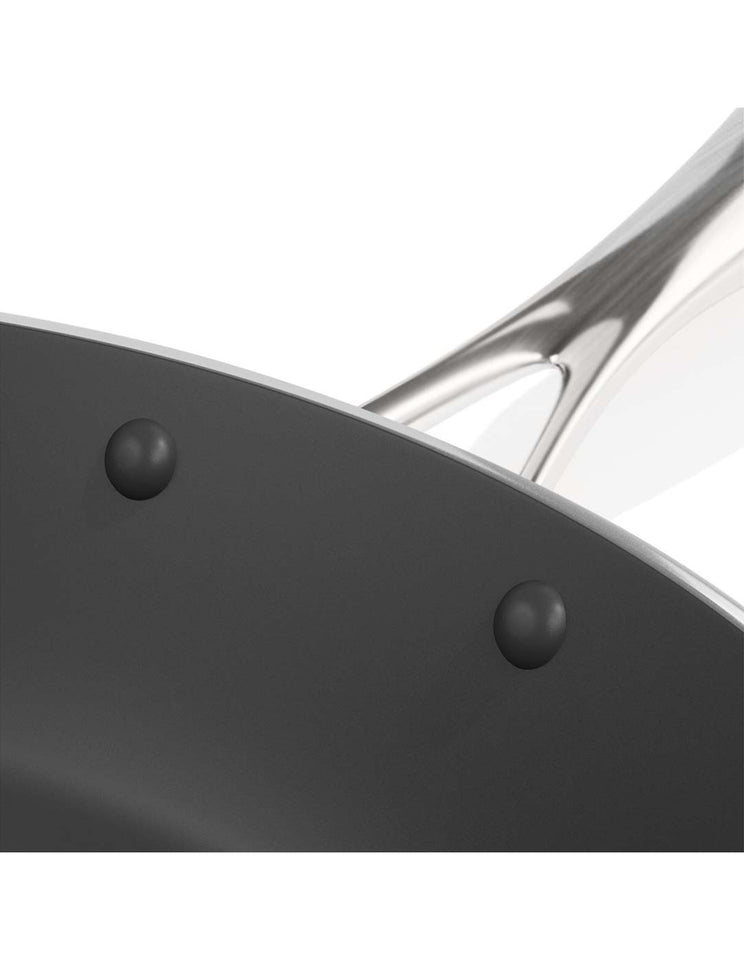 SOGA Stainless Steel Non-Stick Induction Fry Pan 36cm