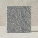 SOGA Peel & Stick Floor and Wall Tiles 60 x 60cm 10 Pack Grey Faux Marble
