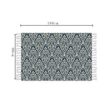 SOGA 90cm Cotton Polyester Vintage Area Rugs Living Room Hallway Floor Kitchen Home Decor