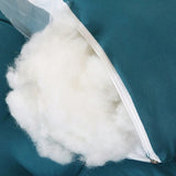 SOGA 150cm Crown Pillow Tufted Teal Headboard Cushion for Bed