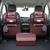 SOGA Car Bundle – 2 Red Back Seat Storage Organizer & Collapsible Trunk Cargo Box