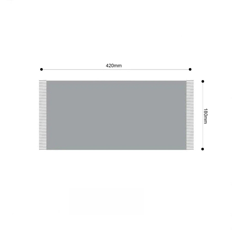 SOGA Four-seater Brown Sofa Cover Leopard Print 180x420cm Polyester