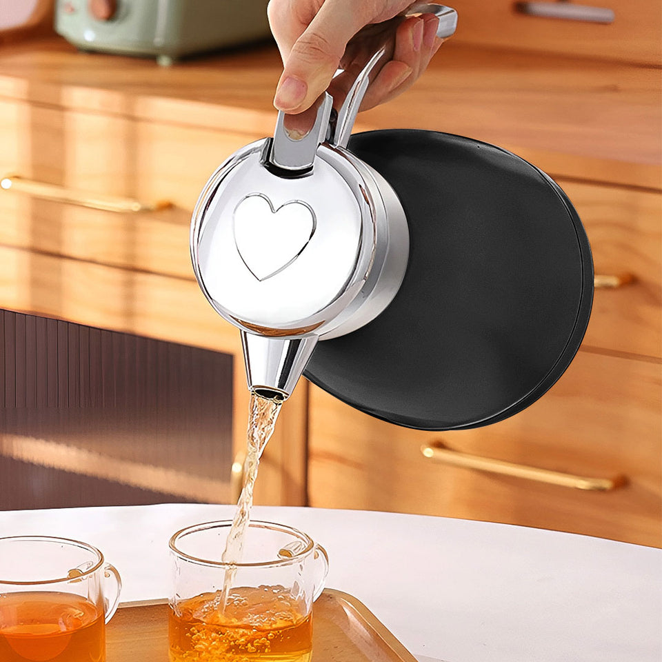 SOGA 2X 2.2L Stainless Steel Water Bottle Insulated Vacuum Flask Coffee Jug Thermal Black