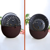 SOGA 16" Coffee Hanging Planter – Indoor Outdoor Pot with Drainage