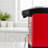 SOGA 3.8L Red Stainless Steel Electric Kettle Water Boiler with 3 Dispensing Modes