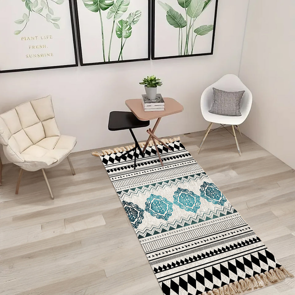 SOGA 2X 90cm Boho Bathroom Rug Vintage Kitchen Area Runner Rugs Home Decor