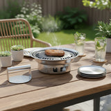 SOGA Kitchenware Bundle – Stainless Steel BBQ Grill, Burger Press & Premium Grilling Plate