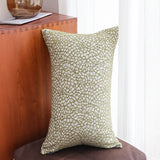 SOGA 2X 35cm Modern Olive Green Speckled Pattern Textured Throw Pillow